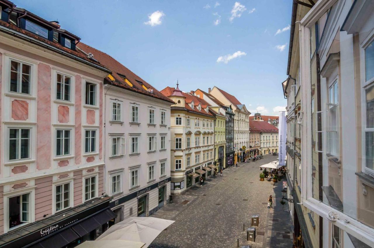 Elegant Central Apartment Ljubljana Buitenkant foto