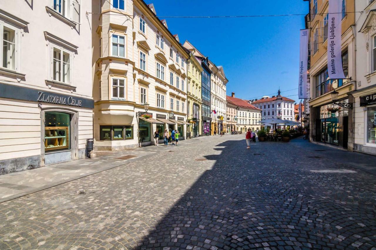 Elegant Central Apartment Ljubljana Buitenkant foto